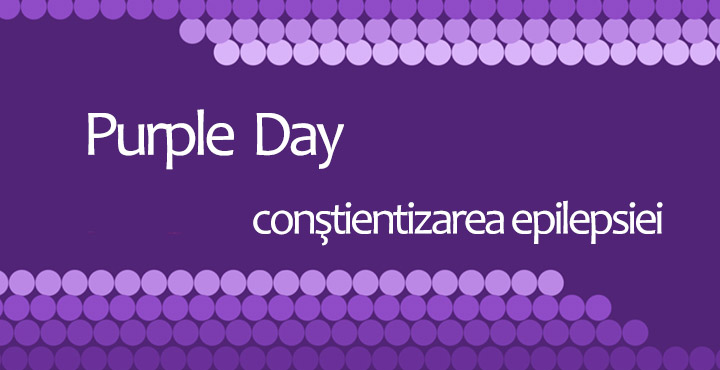 Ziua mondială pentru conştientizarea epilepsiei - Purple Day