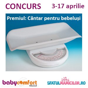 Concurs BabyComfort