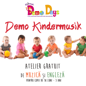 Demo Kindermusik – Atelier gratuit de limba engleza