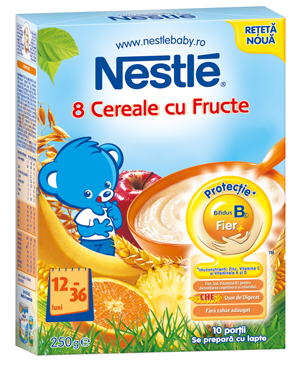 Nestlé lansează noile cereale pentru sugari și copii mici, cu fier+