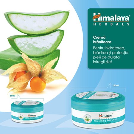 Protejeaza-ti pielea cu Crema hranitoare Himalaya Herbals!