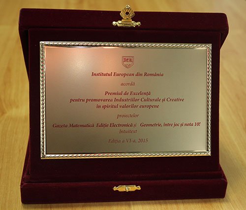 IER a acordat Premiul de Excelență pentru promovarea Industriilor Culturale și Creative