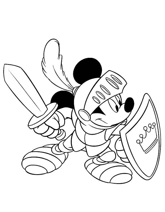 Mickey Mouse luptator