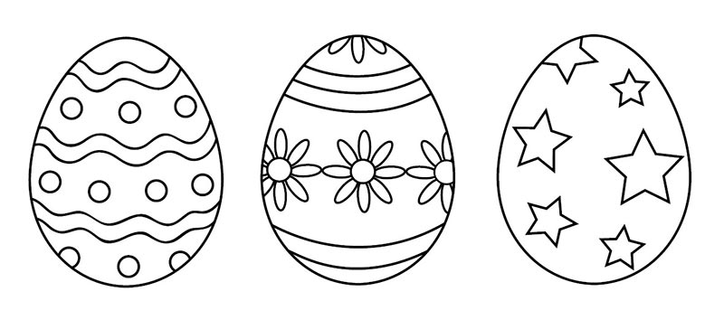 Oua deocorate cu mai multe forme