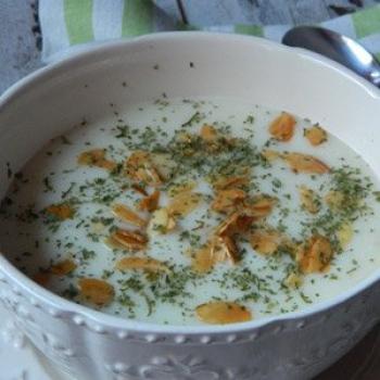 Supa crema de conopida cu iaurt