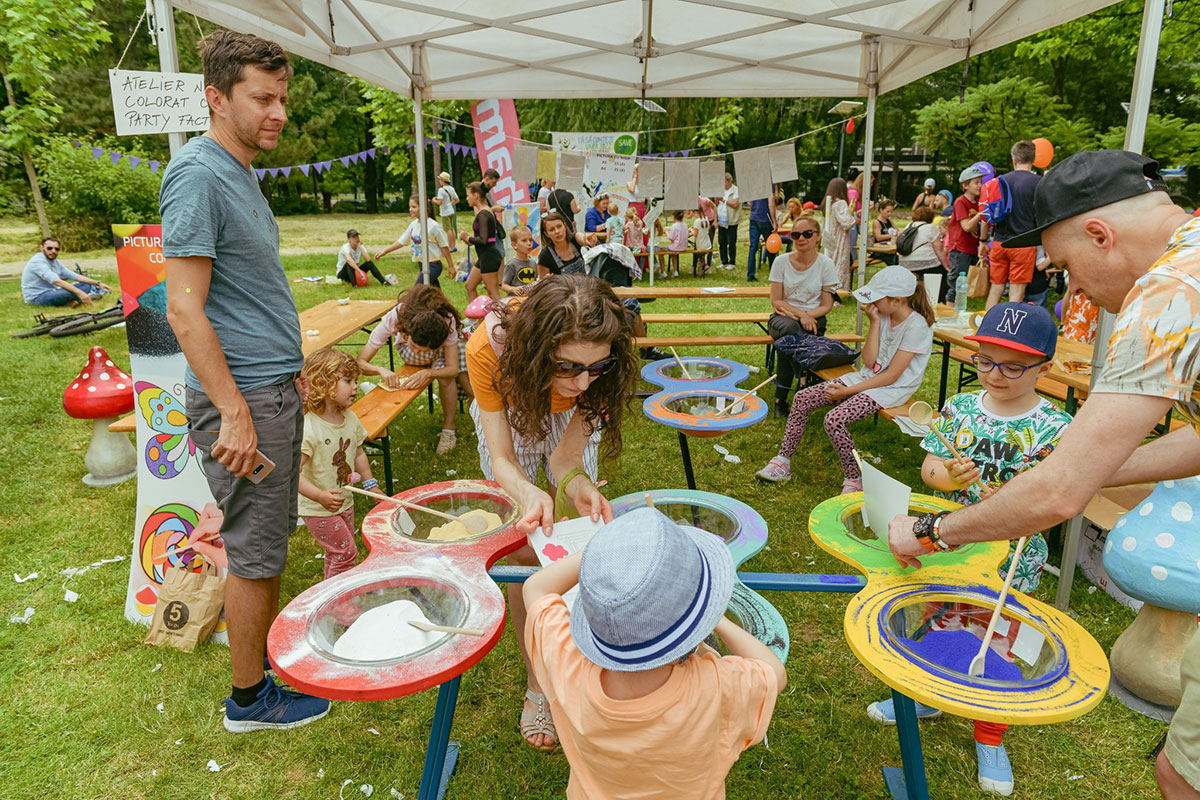 Atelier Picnic in Familie