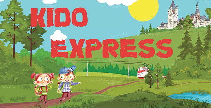 Kido Express, trenul copilăriei, vă așteaptă pe peron
