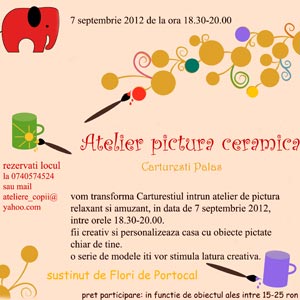 Atelier de pictura ceramica