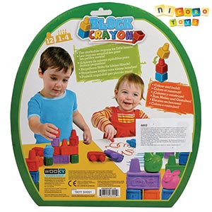 Stop pereti mazgaliti! Block Crayon schimba cariocile cu figurine