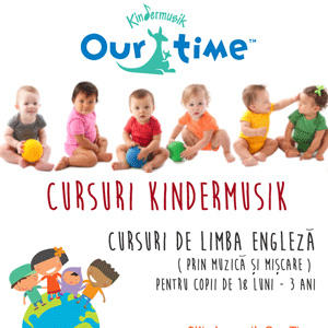 Cursuri Kindermusik pentru copii de 18 luni – 3 ani