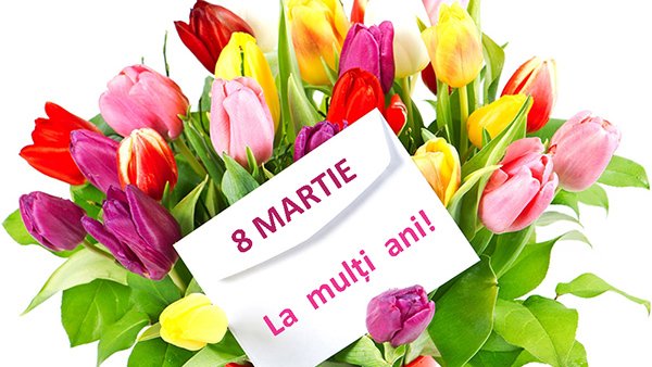 Felicitari de 8 martie cu flori