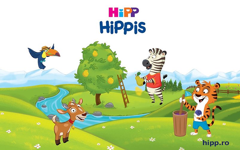 NOU: HiPP HiPPiS – fructe delicioase şi super distracţie!