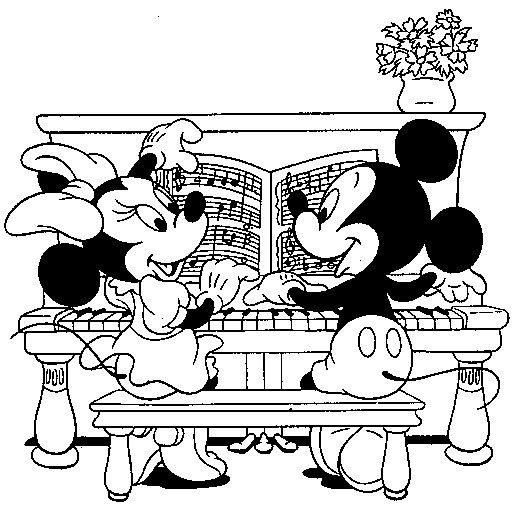 Mickey Mouse si Daisy