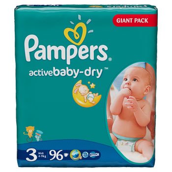 Pampers Active Baby-Dry, până la 12 ore de protecție împotriva umezelii, pentru un somn liniștit și dimineți fericite