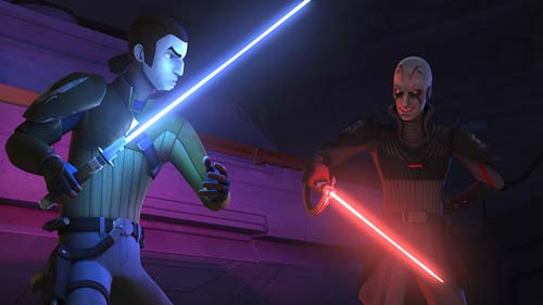 Ezra se confruntă cu partea întunecată a Forței în noul episod din Războiul Stelelor Rebelii - "Forțe reunite"!