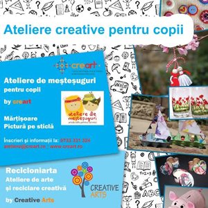 Recicloniarta – ateliere de artă și reciclare creativă