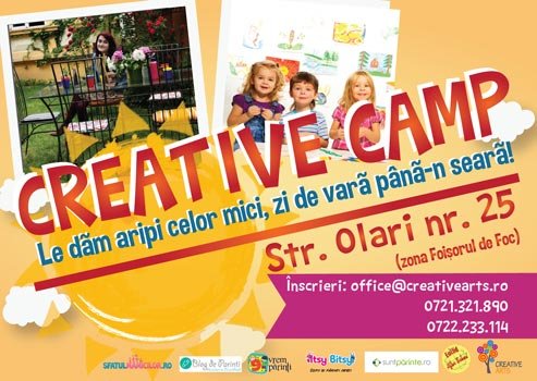 Tabăra de creativitate din mijlocul oraşului