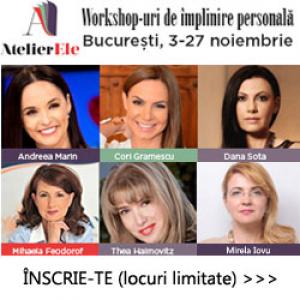 AtelierEle: Ultima saptamana de inscrieri la pret special