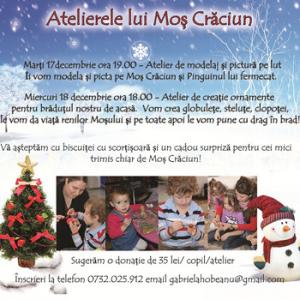 Modelaj in lut si ornamente de Craciun