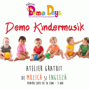 Demo Kindermusik – Atelier gratuit de limba engleza