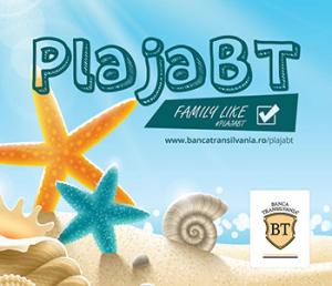 Vara , distracția se mută pe PLAJA BT – Family like !