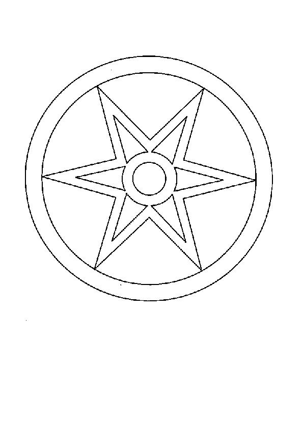 Forma de stea pt martisor